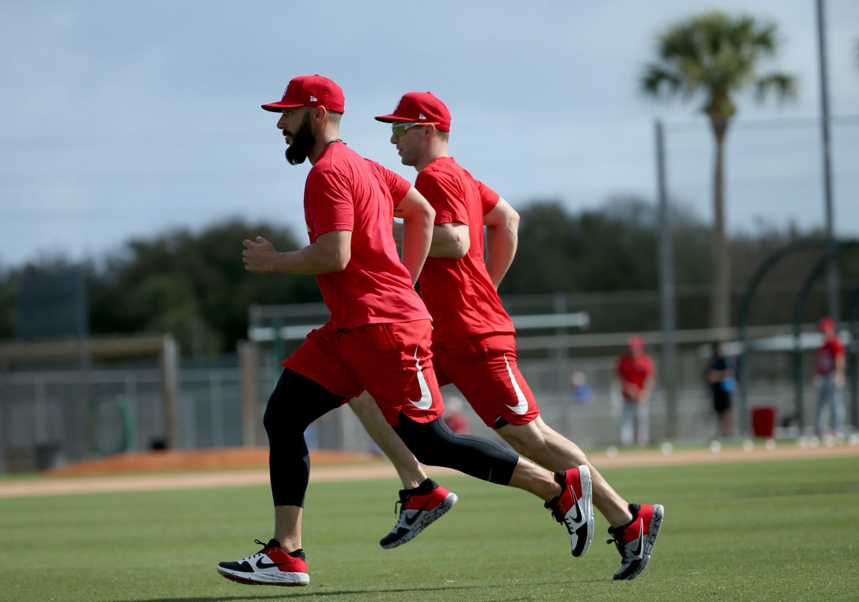 First official workout of Cardinals spring training